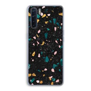CaseCompany Terrazzo N°10: Oppo A91 Transparant Hoesje