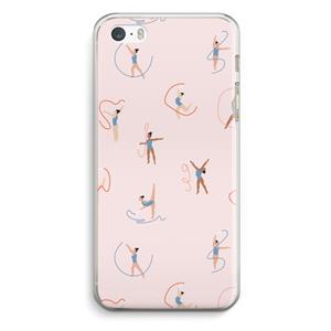 CaseCompany Dancing #3: iPhone 5 / 5S / SE Transparant Hoesje