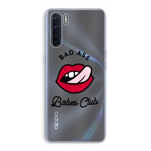 CaseCompany Badass Babes Club: Oppo A91 Transparant Hoesje
