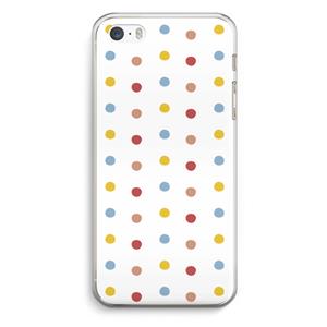 CaseCompany Bollen: iPhone 5 / 5S / SE Transparant Hoesje