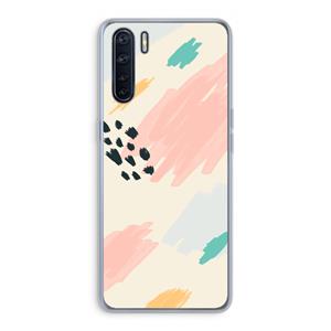 CaseCompany Sunday Chillings: Oppo A91 Transparant Hoesje