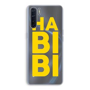 CaseCompany Habibi Blue: Oppo A91 Transparant Hoesje