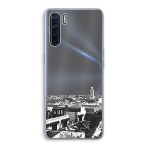 CaseCompany Marrakech Skyline : Oppo A91 Transparant Hoesje