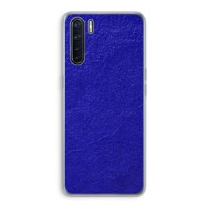 CaseCompany Majorelle Blue: Oppo A91 Transparant Hoesje