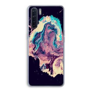 CaseCompany Cosmic Silence: Oppo A91 Transparant Hoesje