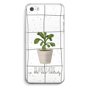 CaseCompany Kamerplant op vensterruit: iPhone 5 / 5S / SE Transparant Hoesje