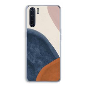 CaseCompany Geo #1: Oppo A91 Transparant Hoesje