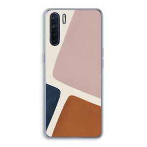 CaseCompany Geo #2: Oppo A91 Transparant Hoesje