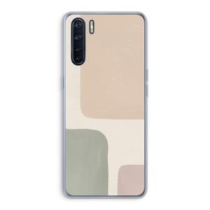 CaseCompany Geo #7: Oppo A91 Transparant Hoesje