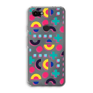 CaseCompany 8-bit N°2: Google Pixel 3a Transparant Hoesje