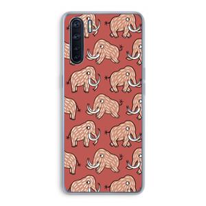 CaseCompany Mammoet: Oppo A91 Transparant Hoesje