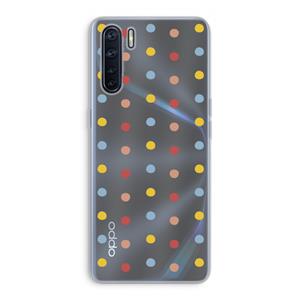CaseCompany Bollen: Oppo A91 Transparant Hoesje