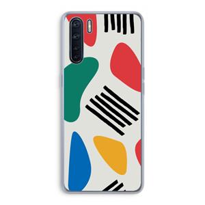 CaseCompany Illustratieve pop 1: Oppo A91 Transparant Hoesje