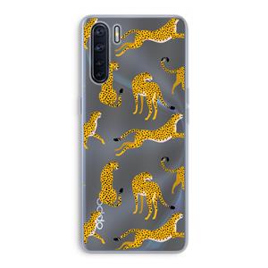 CaseCompany Luipaard: Oppo A91 Transparant Hoesje