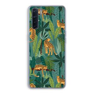 CaseCompany Luipaard 2: Oppo A91 Transparant Hoesje