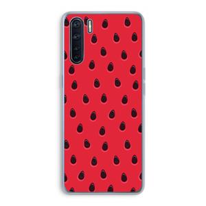 CaseCompany Watermelon: Oppo A91 Transparant Hoesje