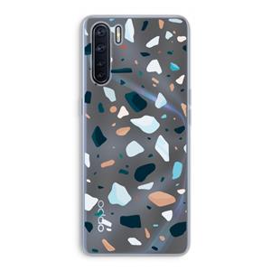 CaseCompany Terrazzo N°13: Oppo A91 Transparant Hoesje