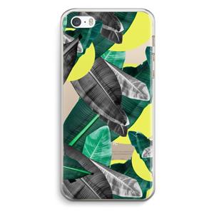 CaseCompany Fantasie jungle: iPhone 5 / 5S / SE Transparant Hoesje