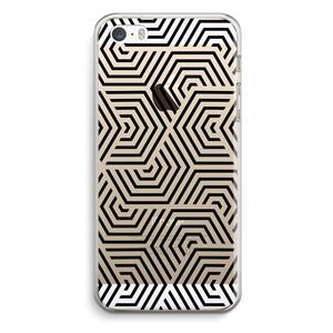 CaseCompany Magic pattern: iPhone 5 / 5S / SE Transparant Hoesje