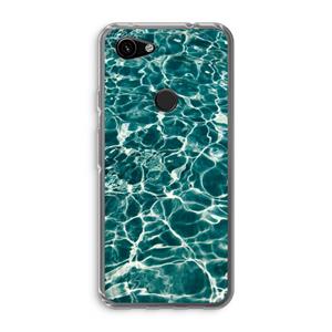 CaseCompany Weerkaatsing water: Google Pixel 3a Transparant Hoesje