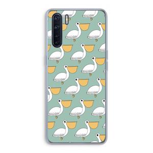 CaseCompany Pelican: Oppo A91 Transparant Hoesje