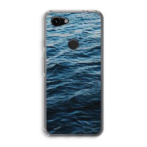 CaseCompany Oceaan: Google Pixel 3a Transparant Hoesje