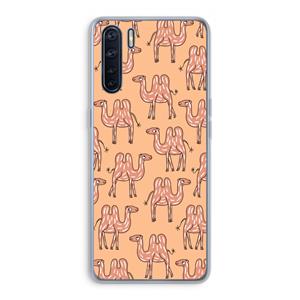 CaseCompany Kameel: Oppo A91 Transparant Hoesje