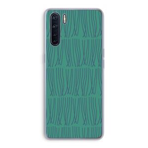 CaseCompany Swirls: Oppo A91 Transparant Hoesje