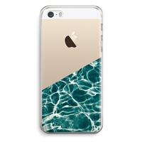 CaseCompany Weerkaatsing water: iPhone 5 / 5S / SE Transparant Hoesje