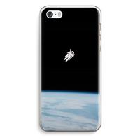 CaseCompany Alone in Space: iPhone 5 / 5S / SE Transparant Hoesje
