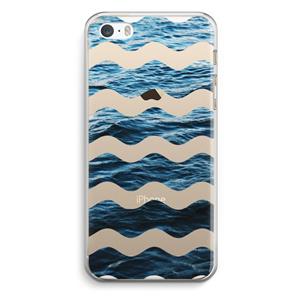 CaseCompany Oceaan: iPhone 5 / 5S / SE Transparant Hoesje