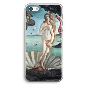 CaseCompany Birth Of Venus: iPhone 5 / 5S / SE Transparant Hoesje