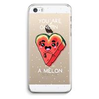 CaseCompany One In A Melon: iPhone 5 / 5S / SE Transparant Hoesje