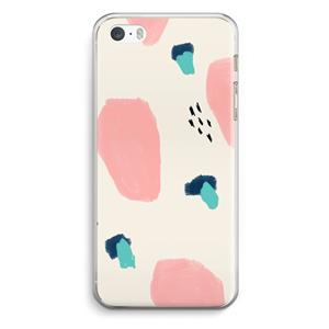 CaseCompany Monday Surprise: iPhone 5 / 5S / SE Transparant Hoesje