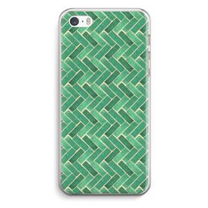 CaseCompany Moroccan tiles 2: iPhone 5 / 5S / SE Transparant Hoesje