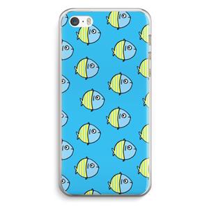 CaseCompany Visjes: iPhone 5 / 5S / SE Transparant Hoesje