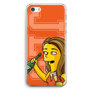 CaseCompany Jamie Lee Simpson: iPhone 5 / 5S / SE Transparant Hoesje