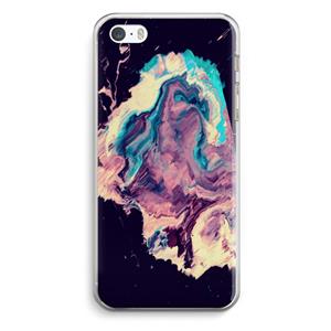 CaseCompany Cosmic Silence: iPhone 5 / 5S / SE Transparant Hoesje