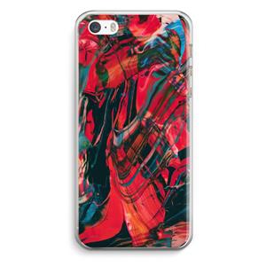 CaseCompany Endless Descent: iPhone 5 / 5S / SE Transparant Hoesje