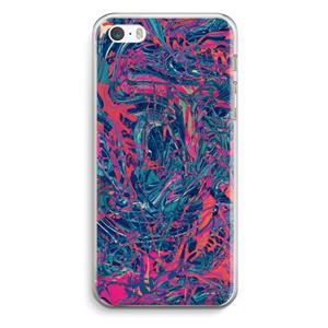 CaseCompany Sleeping Dreams: iPhone 5 / 5S / SE Transparant Hoesje