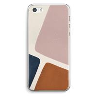 CaseCompany Geo #2: iPhone 5 / 5S / SE Transparant Hoesje