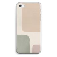 CaseCompany Geo #7: iPhone 5 / 5S / SE Transparant Hoesje