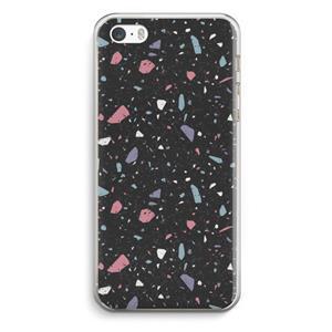 CaseCompany Terrazzo N°16: iPhone 5 / 5S / SE Transparant Hoesje