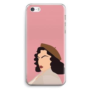 CaseCompany Confidence: iPhone 5 / 5S / SE Transparant Hoesje