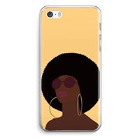 CaseCompany Golden hour: iPhone 5 / 5S / SE Transparant Hoesje