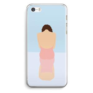 CaseCompany Mirror: iPhone 5 / 5S / SE Transparant Hoesje