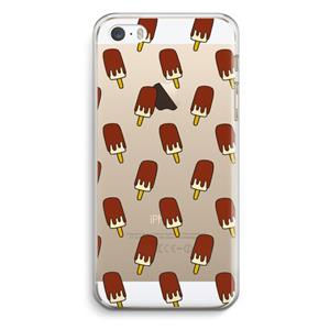 CaseCompany Yummy: iPhone 5 / 5S / SE Transparant Hoesje