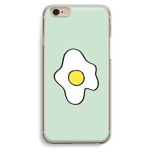 CaseCompany Spiegelei: iPhone 6 / 6S Transparant Hoesje