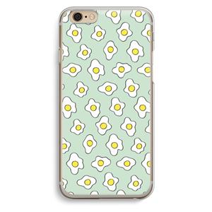 CaseCompany Spiegeleitjes: iPhone 6 / 6S Transparant Hoesje
