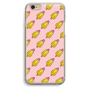 CaseCompany Waterijsjes: iPhone 6 / 6S Transparant Hoesje